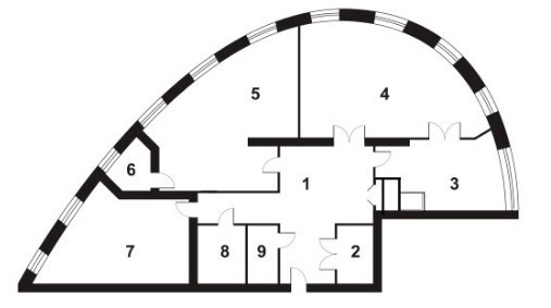 Трёхкомнатная квартира 138 м²